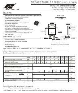 SR1620 Datasheet PDF Unspecified2