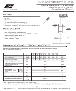 BY550-100 Datasheet PDF Unspecified2