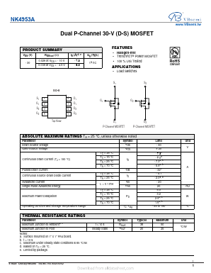 NK4953A Datasheet PDF VBsemi Electronics Co.,Ltd
