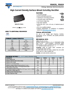 SSA23L Datasheet PDF Vishay Semiconductors