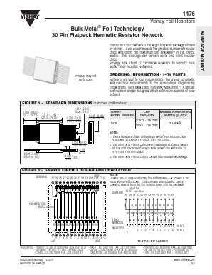 1476 Datasheet PDF Vishay Semiconductors