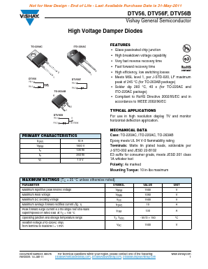 DTV56-E3/45 Datasheet PDF Vishay Semiconductors