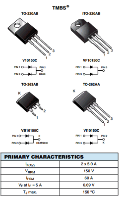 V10150C Datasheet PDF Vishay Semiconductors