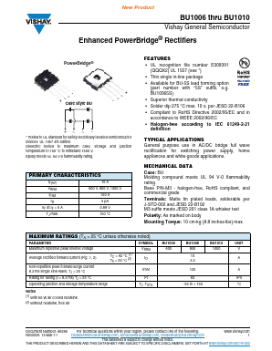 BU10085S-M3/45 Datasheet PDF Vishay Semiconductors