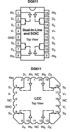DG612DY-E3 Datasheet PDF Vishay Semiconductors