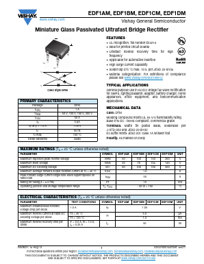 EDF1AM Datasheet PDF Vishay Semiconductors