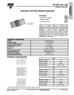 FP20014161002BBA Datasheet PDF Vishay Semiconductors