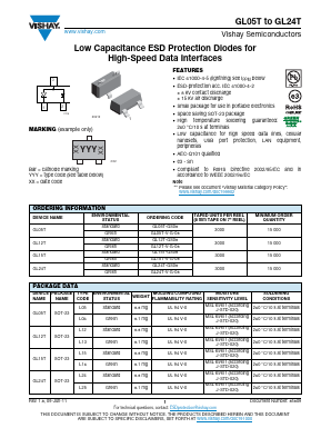 GL05T-V-G-08 Datasheet PDF Vishay Semiconductors