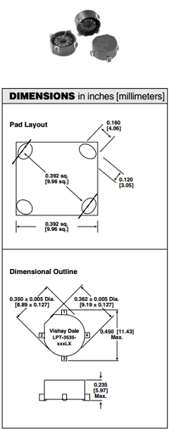 LPT-3535-100LA Datasheet PDF Vishay Semiconductors