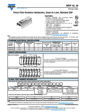 MDP1645 Datasheet PDF Vishay Semiconductors