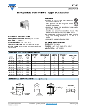 PT-50-108 Datasheet PDF Vishay Semiconductors