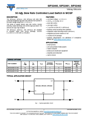 SIP32461DB-T2-GE1 Datasheet PDF Vishay Semiconductors