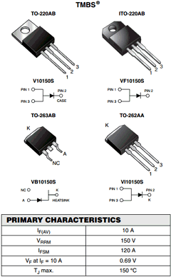 V10150S Datasheet PDF Vishay Semiconductors