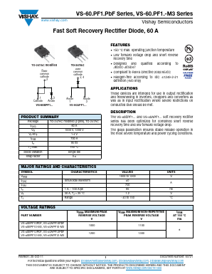 VS-60.PF1.PBF Datasheet PDF Vishay Semiconductors