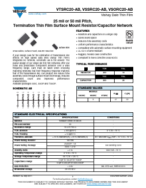 VSSRC20AC500K Datasheet PDF Vishay Semiconductors