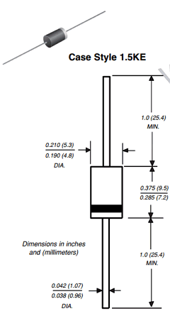 -1.5KE51 Datasheet PDF Vishay Semiconductors