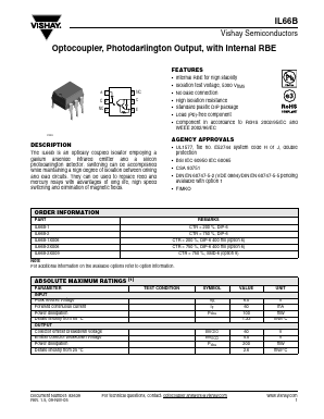 IL66B-2 Datasheet PDF Vishay Semiconductors