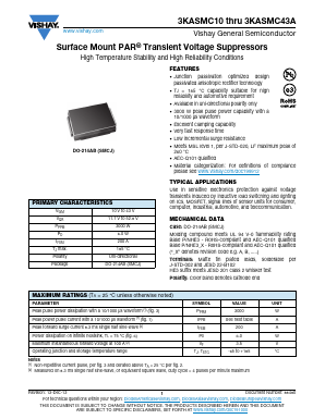 3KASMC12HE3_A/I Datasheet PDF Vishay Semiconductors