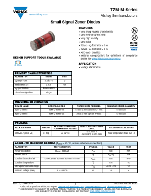 TZMC16-M-08 Datasheet PDF Vishay Semiconductors