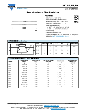 NY422001FA20 Datasheet PDF Vishay Semiconductors