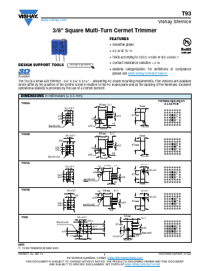 T93XA50K10D06 Datasheet PDF Vishay Semiconductors
