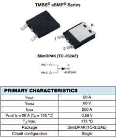 V20PWM60 Datasheet PDF Vishay Semiconductors