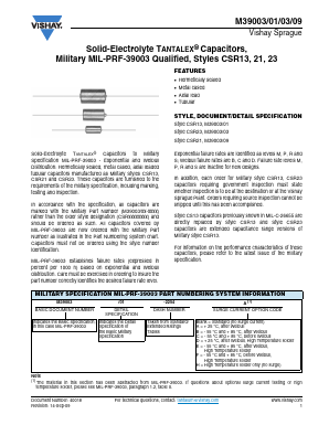 M39003/03-4029D_09 Datasheet PDF Vishay Semiconductors