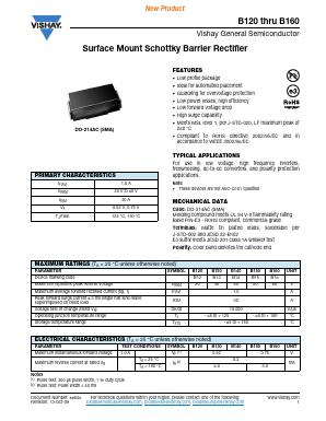 B130-E3/5AT Datasheet PDF Vishay Semiconductors