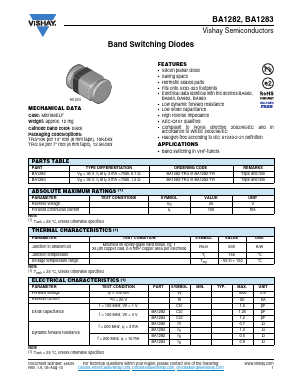 BA1282 Datasheet PDF Vishay Semiconductors