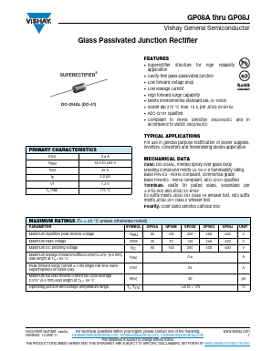 GP08AHE3-73 Datasheet PDF Vishay Semiconductors