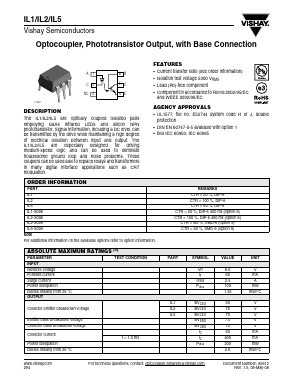 IL1-X006 Datasheet PDF Vishay Semiconductors
