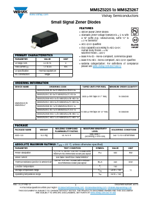 MMSZ5246B-E3-08 Datasheet PDF Vishay Semiconductors