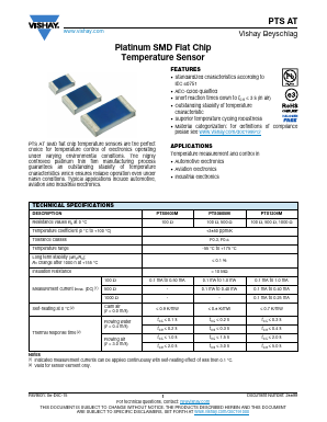 PTS-AT Datasheet PDF Vishay Semiconductors