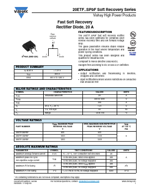 20ETF08S Datasheet PDF Vishay Semiconductors