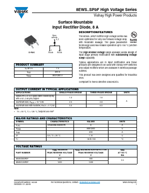 8EWS08STRPBF Datasheet PDF Vishay Semiconductors