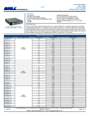 SP48S5-50_ Datasheet PDF Wall Industries,Inc.