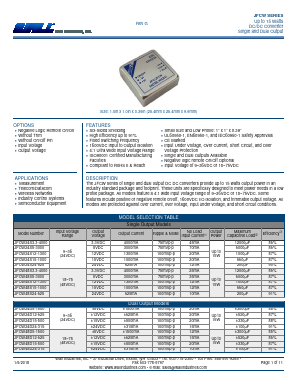 JFCW48D15-500 Datasheet PDF Wall Industries,Inc.