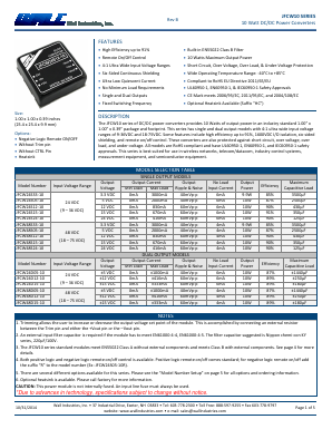 JFCW24S15-10 Datasheet PDF Wall Industries,Inc.