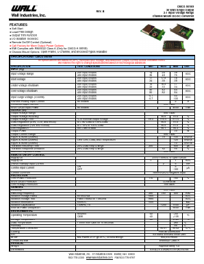 CMCG48S15-2000 Datasheet PDF Wall Industries,Inc.
