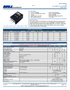 DCDA1-092 Datasheet PDF Wall Industries,Inc.