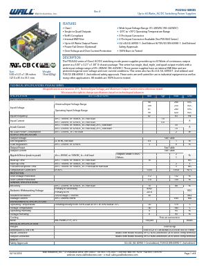 PSIUU62-301-1 Datasheet PDF Wall Industries,Inc.
