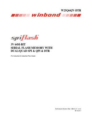 W25Q64JVXGJM Datasheet PDF Winbond