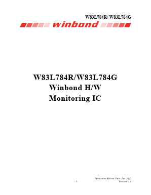 W83L784R Datasheet PDF Winbond