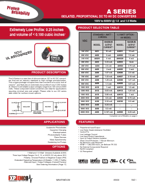 AH15N-24T Datasheet PDF XP Power Limited