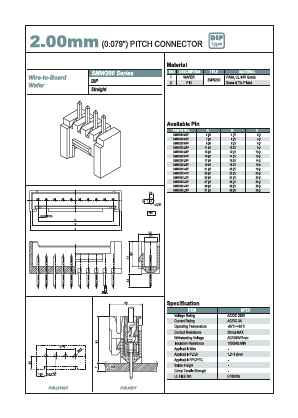 SMW200-10P Datasheet PDF YEONHO ELECTRONICS